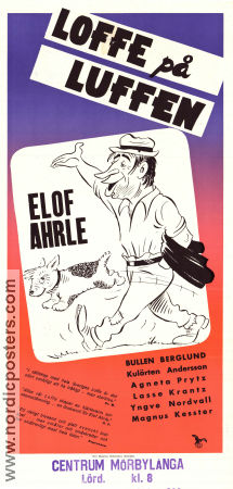 Loffe på luffen 1948 movie poster Elof Ahrle Wiktor Andersson Erik Bullen Berglund Gösta Werner