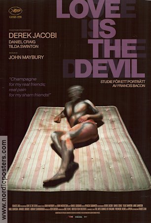 Love is the Devil 1998 movie poster Derek Jacobi John Maybury
