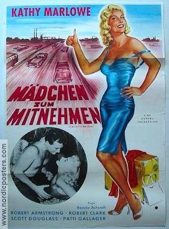 Girl with an Itch 1958 movie poster Kathy Marlow