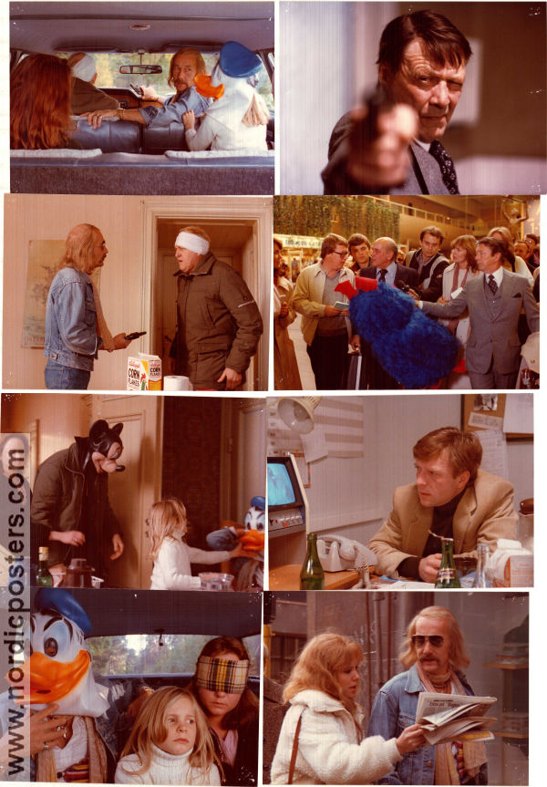 Mannen som blev miljonär 1980 lobby card set Gösta Ekman Brasse Brännström Allan Edwall Mats Arehn
