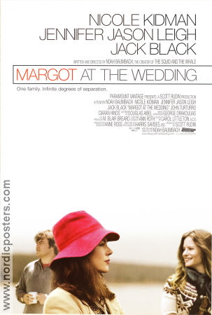Margot at the Wedding 2007 movie poster Nicole Kidman Jennifer Jason Leigh Flora Cross Noah Baumbach