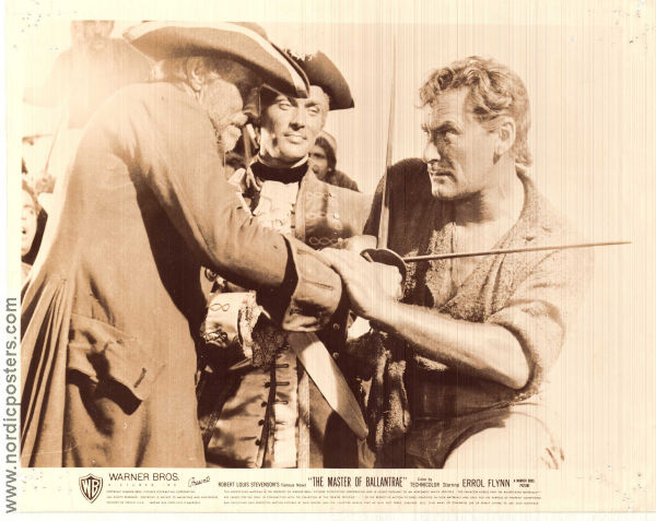 The Master of Ballantrae 1953 photos Errol Flynn Roger Livesey Anthony Steel William Keighley Adventure and matine