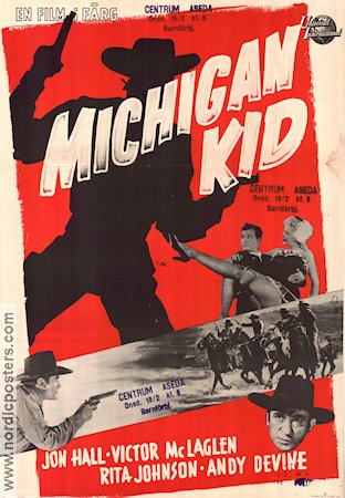 Michigan Kid 1947 movie poster Jon Hall