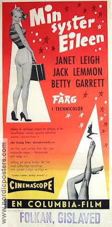 My Sister Eileen 1956 movie poster Janet Leigh Ladies