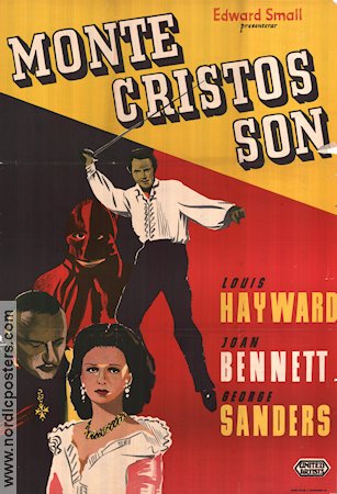 Son of Monte Cristo 1941 poster Joan Bennett