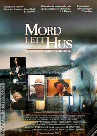 Mord i ett hus 1988 poster Georges Lautner