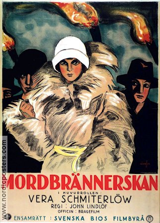 Mordbrännerskan 1926 movie poster Vera Schmiterlöw