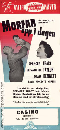 Father´s Little Dividend 1953 poster Elizabeth Taylor Vincente Minelli
