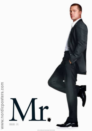 Mr and Mrs Smith 2005 movie poster Brad Pitt Doug Liman