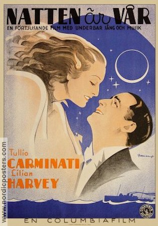 Let´s Live Tonight 1935 movie poster Tullio Carminati Lilian Harvey