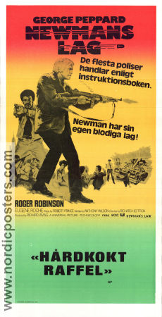 Newman´s Law 1974 movie poster George Peppard Roger Robinson Richard T Heffron