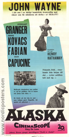 North to Alaska 1960 poster John Wayne Henry Hathaway