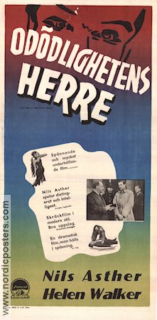 The Man in Half Moon Street 1945 movie poster Nils Asther Helen Walker Reinhold Schünzel Ralph Murphy Film Noir