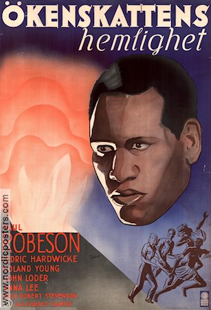 King Solomon´s Mines 1938 movie poster Paul Robeson Eric Rohman art