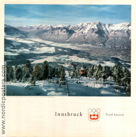 Olympic Games Innsbruck 1964 poster 