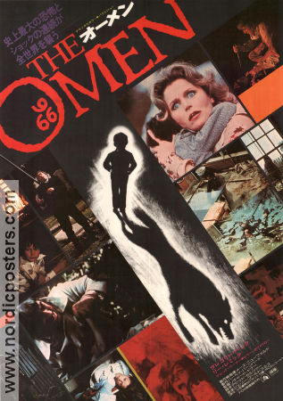 The Omen 1976 poster Gregory Peck Richard Donner