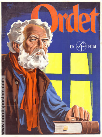 Ordet 1943 poster Victor Sjöström Gustaf Molander