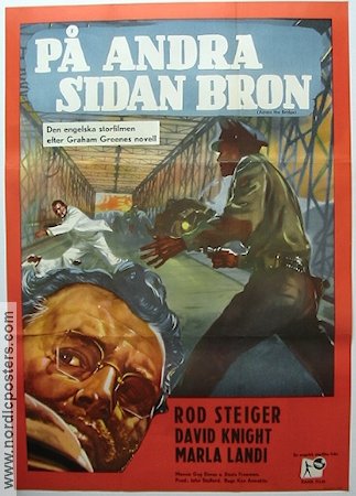 Across the Bridge 1957 poster Rod Steiger
