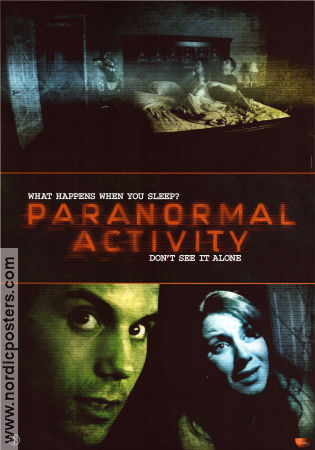 Paranormal Activity 2007 poster Katie Featherston Oren Peli
