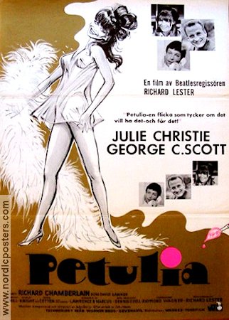 Petulia 1968 poster Julie Christie Richard Lester