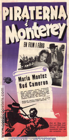 Pirates of Monterey 1947 poster Maria Montez Alfred L Werker
