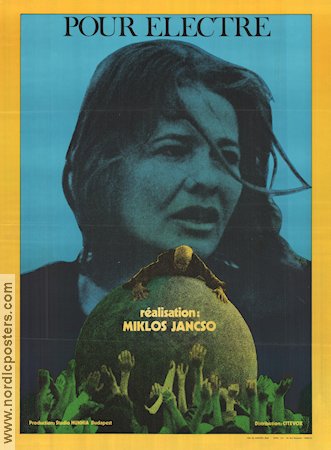 Szerelmem Elektra 1974 movie poster Mari Töröcsik Miklos Jancso Country: Hungary