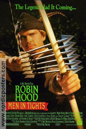 Robin Hood: Men in Tights 1993 poster Cary Elwes Richard Lewis Roger Rees Mel Brooks Hitta mer: Robin Hood