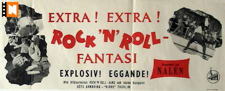 Rock n Roll-fantasi 1955 movie poster Find more: Nalen Rock and pop Dance