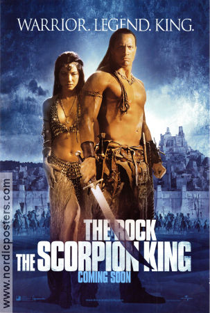 The Scorpion King 2001 poster Dwayne Johnson Chuck Russell