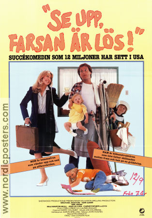 Mr Mom 1983 poster Michael Keaton Stan Dragoti