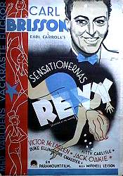 Murder at the Vanities 1934 movie poster Carl Brisson Duke Ellington