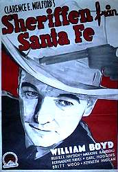 Santa Fe Marshall 1940 movie poster William Boyd Find more: Hopalong Cassidy