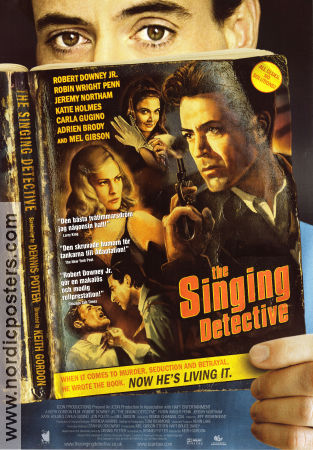 The Singing Detective 2003 movie poster Robert Downey Jr Katie Holmes Dennis Potter Keith Gordon Musicals From TV