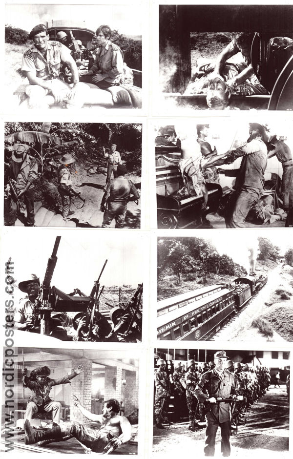 The Mercenaries 1968 photos Rod Taylor Yvette Mimieux Jim Brown Peter Carsten Jack Cardiff Find more: Africa Trains