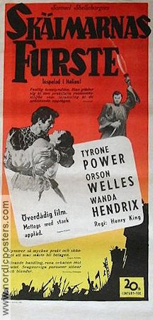 Prince of Foxes 1949 poster Tyrone Power Henry King
