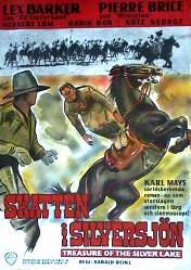 The Treasure of the Silver Lake 1965 movie poster Lex Barker Horses