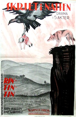 The Night Cry 1926 movie poster Herman C Raymaker Find more: Rin Tin Tin Dogs Mountains Birds