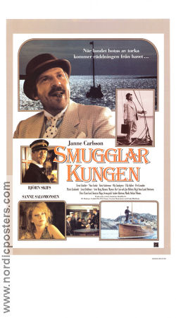 Smugglarkungen 1985 poster Janne Carlsson Sune Lund Sörensen