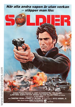 The Soldier 1982 poster Ken Wahl James Glickenhaus