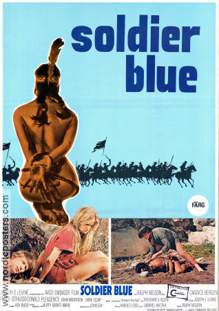 Soldier Blue 1970 poster Candice Bergen Ralph Nelson