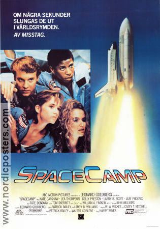SpaceCamp 1986 movie poster Kate Capshaw Lea Thompson Kelly Preston Harry Winer Spaceships