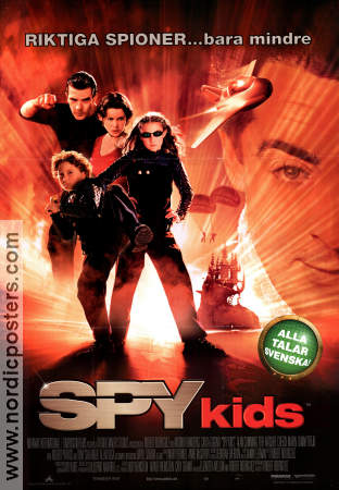 Spy Kids 2001 poster Alexa PenaVega Robert Rodriguez