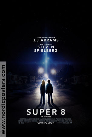Super 8 2011 poster Joel Courtney AJ Michalka Kyle Chandler Elle Fanning JJ Abrams
