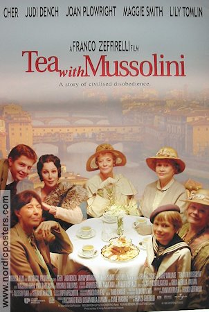 Tea with Mussolini 1999 poster Maggie Smith Franco Zeffirelli