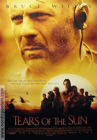 Tears of the Sun 2003 poster Bruce Willis Antoine Fuqua