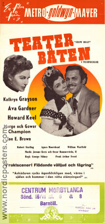 Show Boat 1951 poster Kathryn Grayson George Sidney