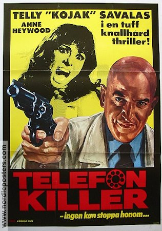 Assassino 1978 movie poster Telly Savalas Telephones