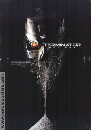 Terminator Genisys 2015 movie poster Arnold Schwarzenegger Jason Clarke Emilia Clarke Alan Taylor Find more: Terminator Robots