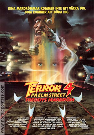 A Nightmare on Elm Street 4: The Dream Master 1988 poster Robert Englund Renny Harlin