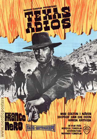 Texas addio 1966 movie poster Franco Nero Alberto Dell´Acqua Elisa Montés Ferdinando Baldi